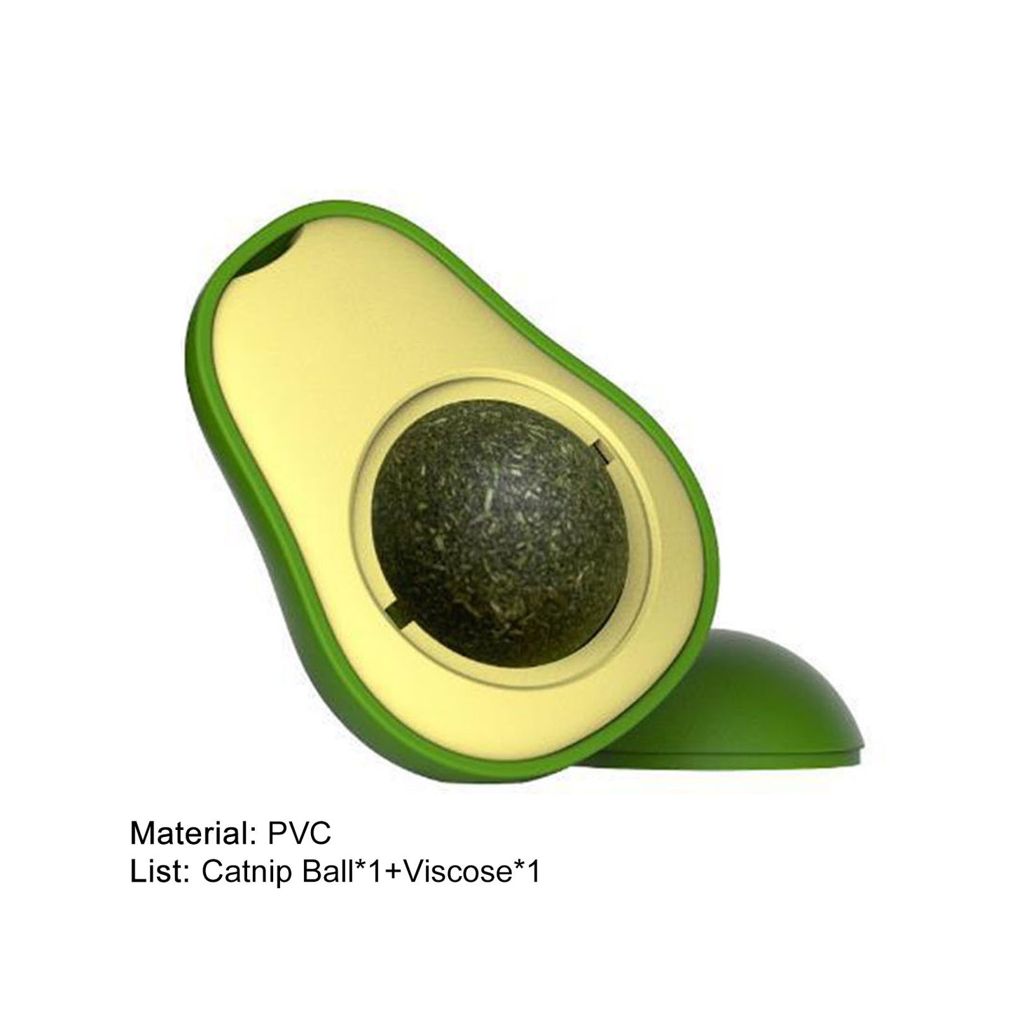 Juguete Dental de Catnip Aguacate™ | Limpieza y Diversión para tu Gato
