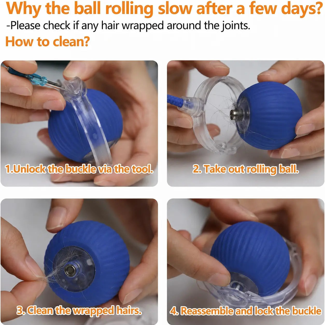 Interactive Cat Toys for Indoor Cats Agility Move Cat Balls Motion Activated Cat Balls for Bored Indoor Cats Play Alone All Day Cat'S Hunting Moment