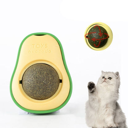 Juguete Dental de Catnip Aguacate™ | Limpieza y Diversión para tu Gato