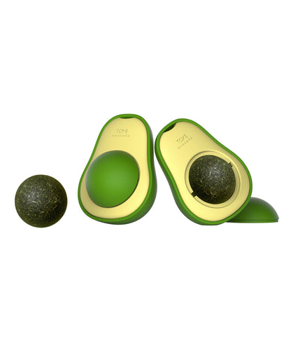 Juguete Dental de Catnip Aguacate™ | Limpieza y Diversión para tu Gato