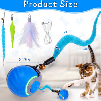 🐾 Pelota Interactiva 360° para Gatos