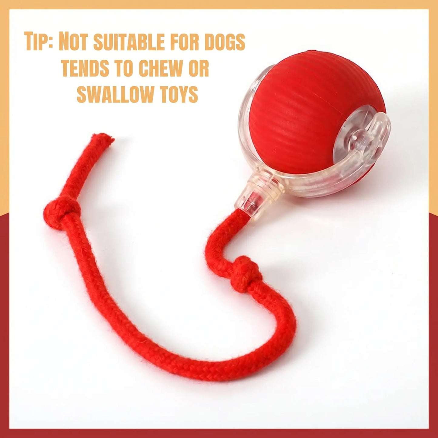 Interactive Cat Toys for Indoor Cats Agility Move Cat Balls Motion Activated Cat Balls for Bored Indoor Cats Play Alone All Day Cat'S Hunting Moment