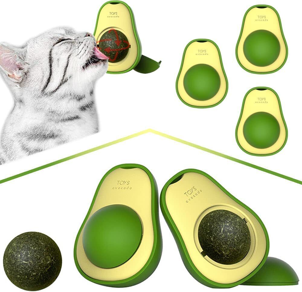 Juguete Dental de Catnip Aguacate™ | Limpieza y Diversión para tu Gato