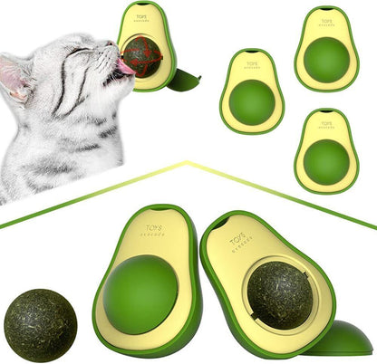 Juguete Dental de Catnip Aguacate™ | Limpieza y Diversión para tu Gato