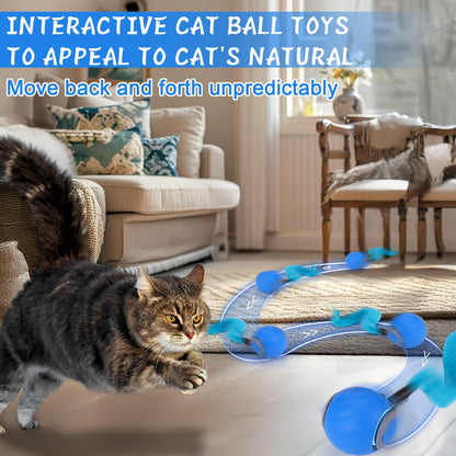🐾 Pelota Interactiva 360° para Gatos