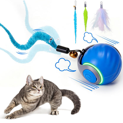 🐾 Pelota Interactiva 360° para Gatos